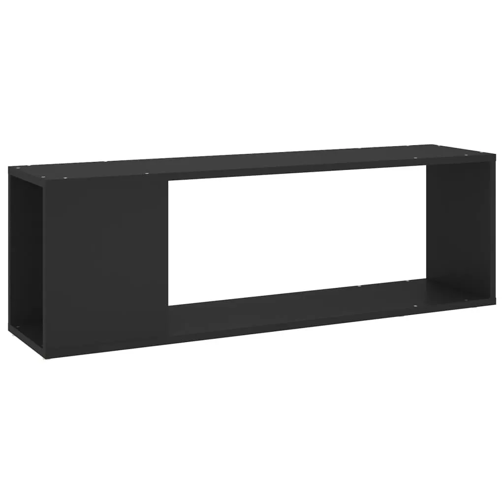 Mobile TV SYFAX Nero 100x24x32 cm: Trasforma il tuo Living Moderno