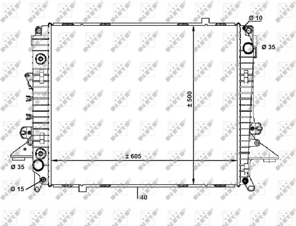 Évitez la Surchauffe : Radiateur pour Land Rover Discovery OE LR021778