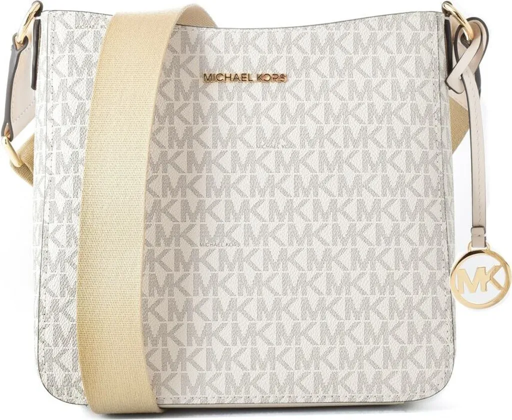 Sac Michael Kors 35S4GTVC5B Beige 22cm Format Moyen Multi-Poches