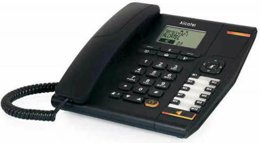 Téléphone Alcatel Temporis 880 Noir avec Mains Libres et Prise Casque
