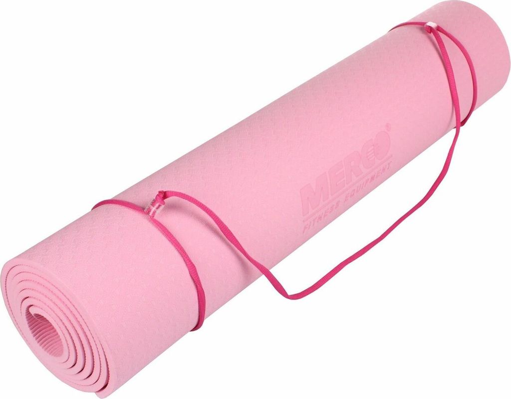 Yoga TPE 6 Mat Übungsmatte rosa