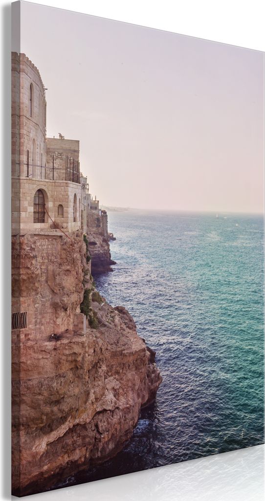 Italienischer Leinwand Leinwandbild - Turquoise (1 Part) Vertical 20x30 cm Landschaften d-B-0341-b-a