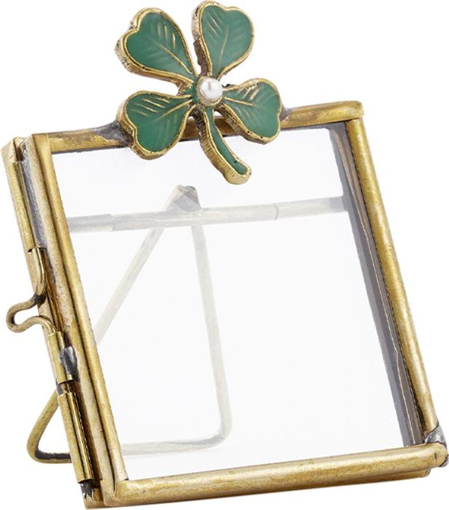 Doing Goods Lucky Clover Frame Mini - Shiny Gold | Doing Produktbild 