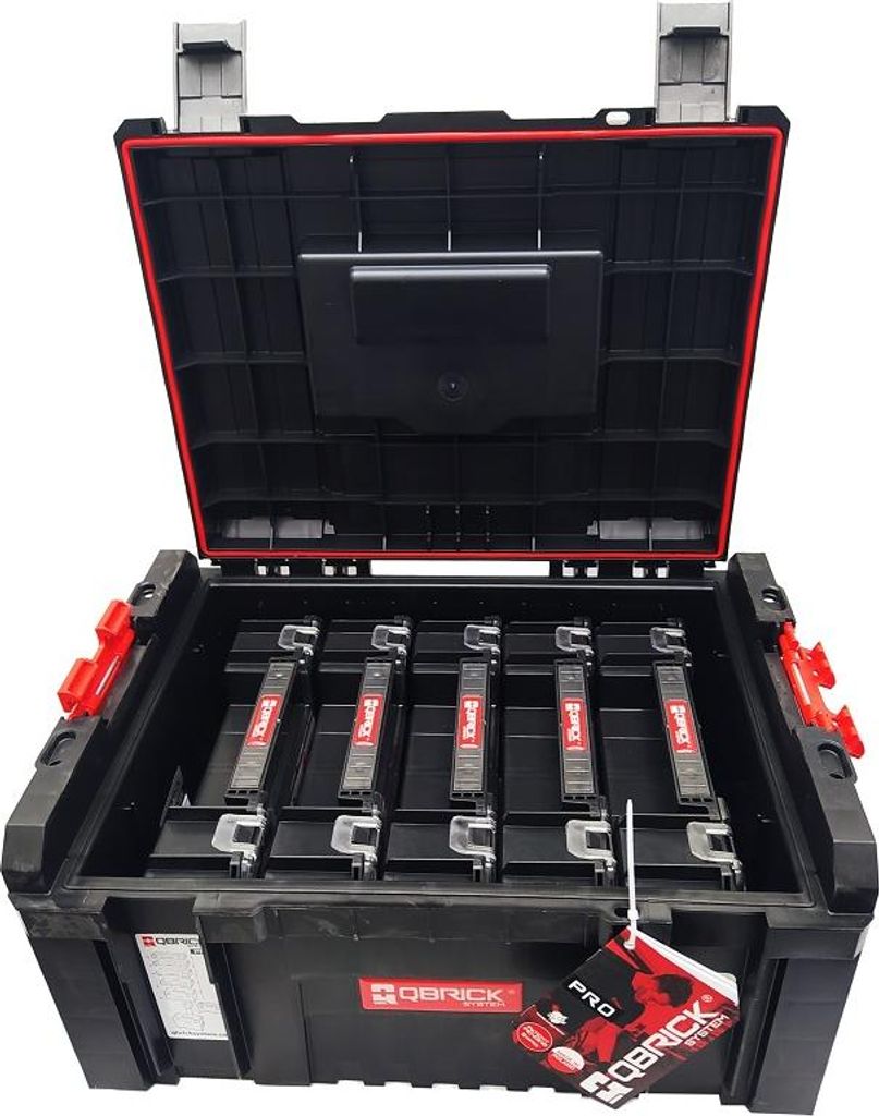 Qbrick Pro Toolbox 2.0 Set + 5*Organizer Two Multi - Skrz Produktbild 