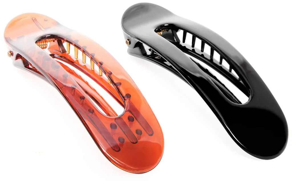 Paires de barrettes libellule à forte tenue et design plat ergonomique