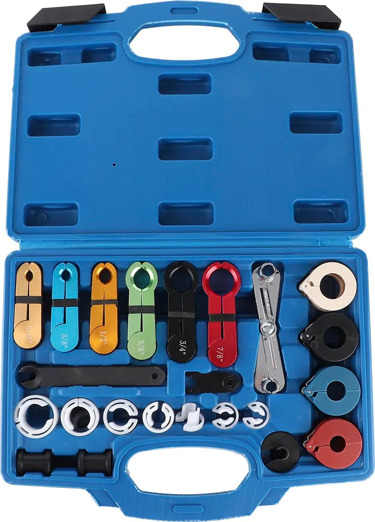 Coffret de démontage pour climatisation et circuit carburant 22 pièces