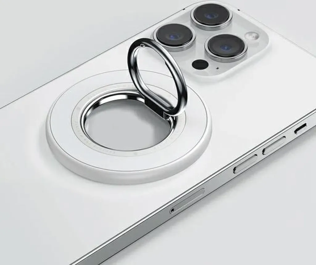 Support Magnétique Mural pour iPhone MagSafe Sodi Blanc Standbm-350 - 2