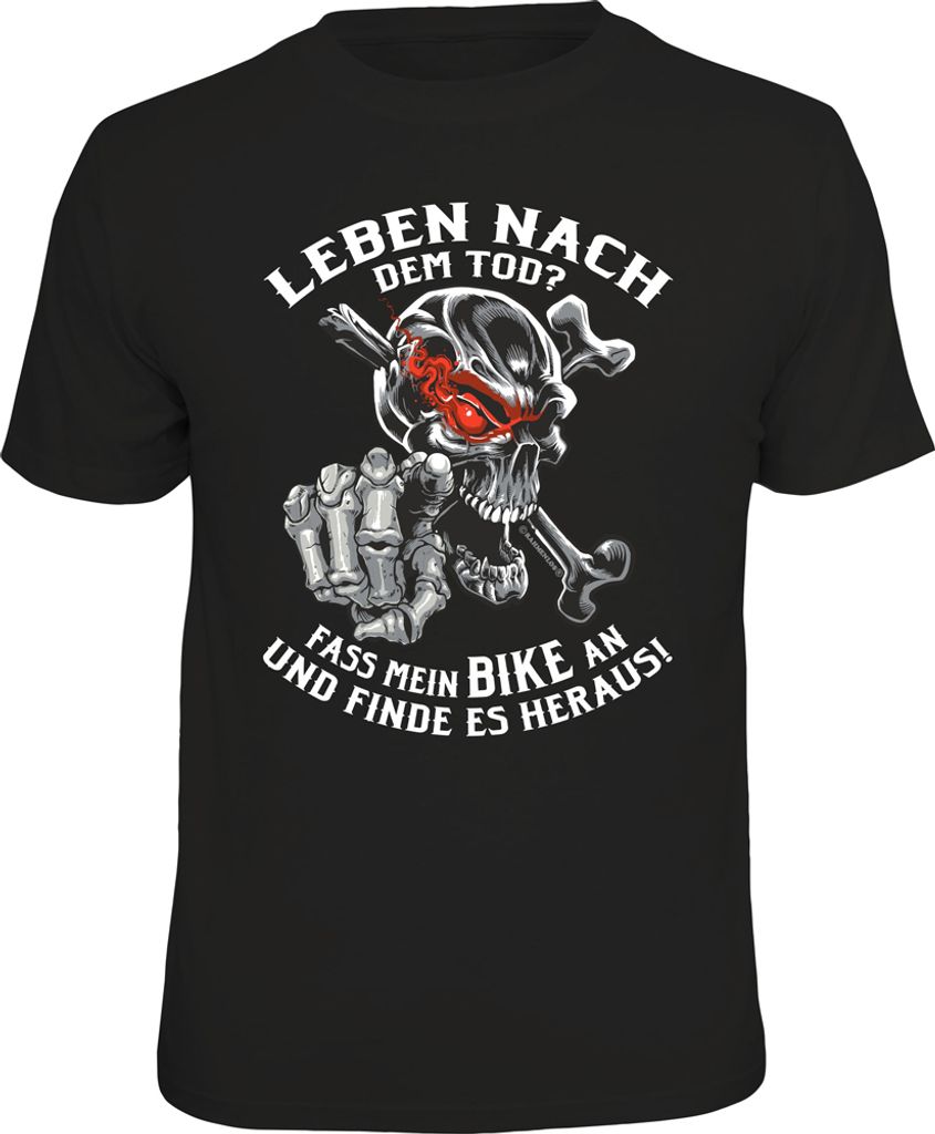 Leben nach Tod Bike - Textilien - T-Shirts