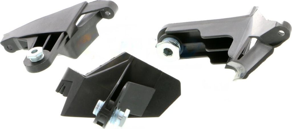 VAICO Scheinwerfer-Halterung V30-1600 Vorne Links passend für MERCEDES-BENZ E-Klasse Limousine (W211) Kunststoff 0,128kg