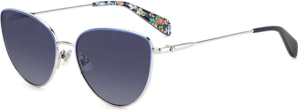 Lunettes de soleil femmes Kate Spade en coloris bleu palladium élégant