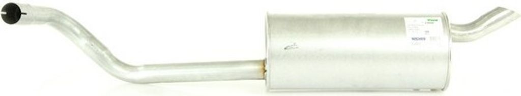 WALKER 23666 Endschalldämpfer für VW Fox Schrägheck (5Z1, 5Z3, 5Z4) Auspuff