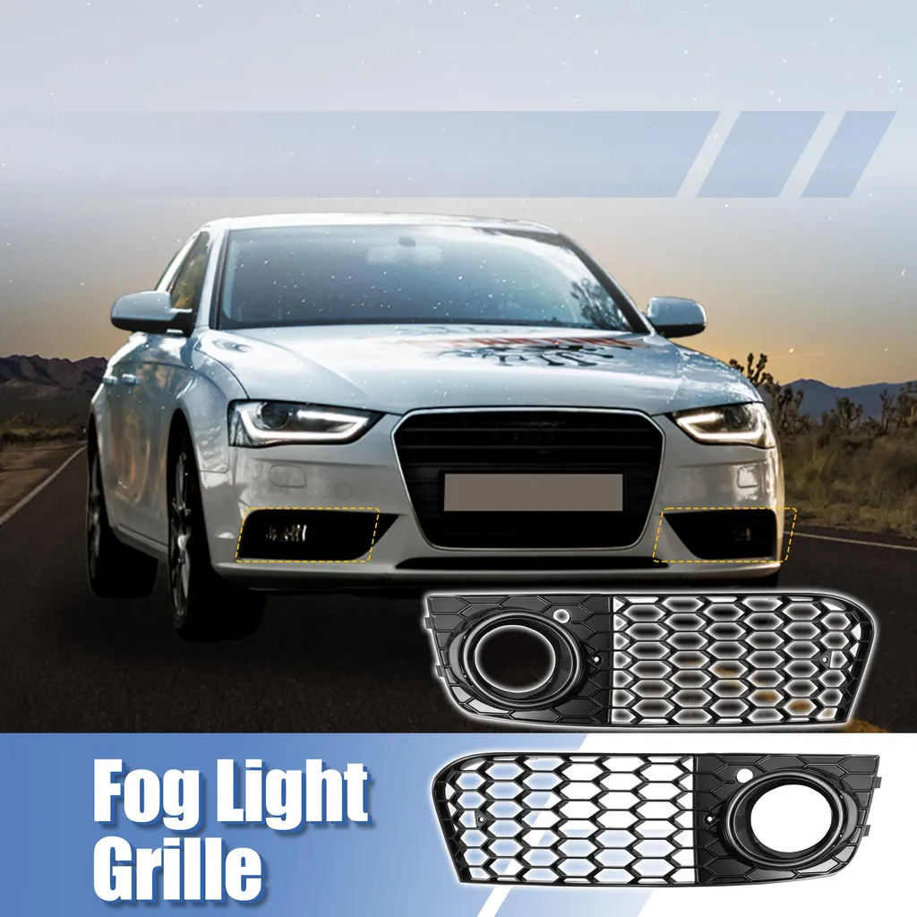 Grille de Calandre Antibrouillard pour Audi A4 B8 8KD807681 - 1 Paire