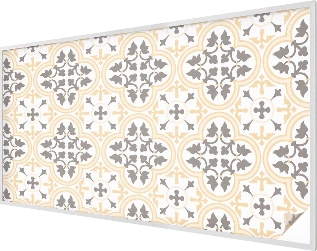 Buntglas Fensterfolie – 116x200 cm – Stained-Glass Design – blickdichte dekorative Sichtschutzfolie – selbstklebend, UV-Schutz – Pflanzen...