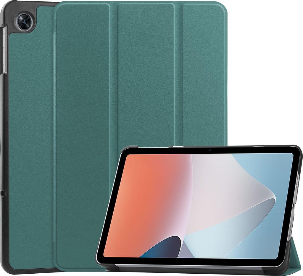 Bizon Case Tab Croc OPPO Pad Air dunkelgrün