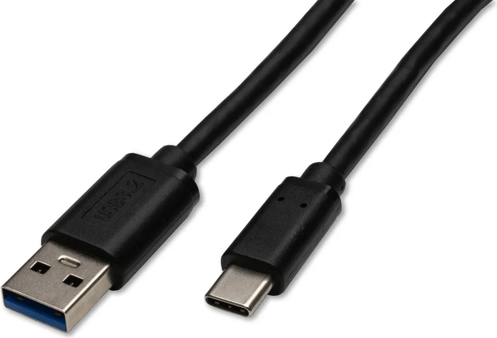 Cavo USB A a USB C 3m Nero - Cavo di Ricarica e Dati per Smartphone