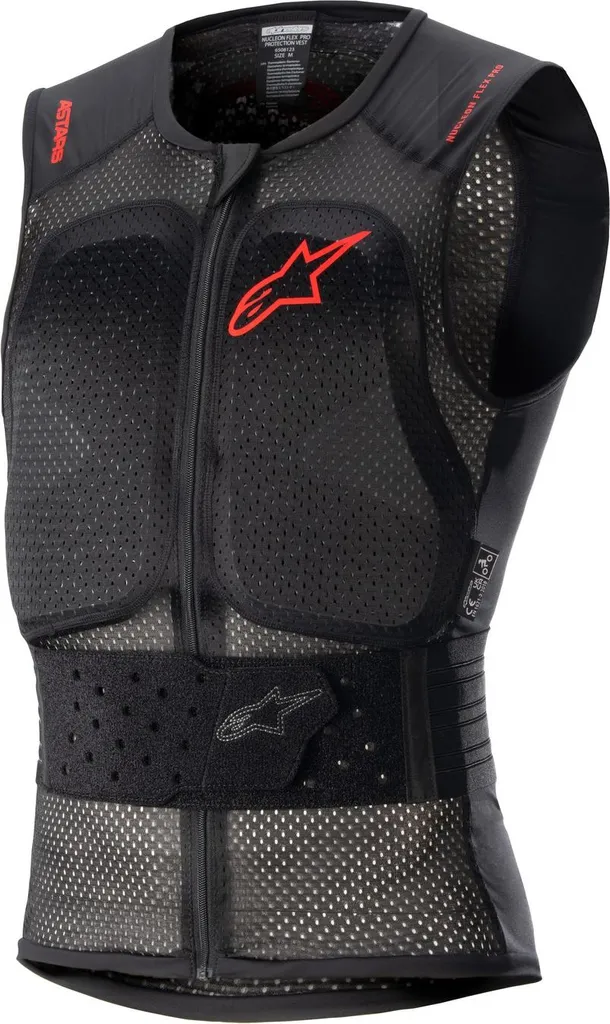 Protection dorsale Alpinestars Nucleon Flex Pro Noir en taille L Moto
