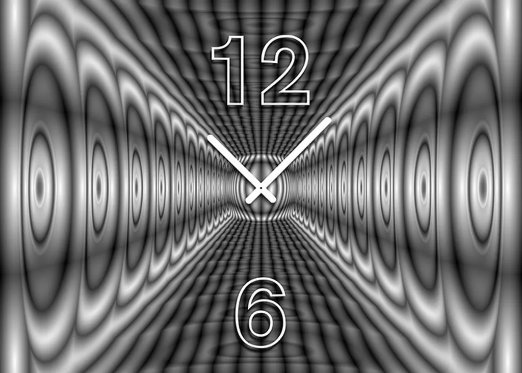Orologio Parete Design Moderno Dixtime 6035 | 30x30 Living Room