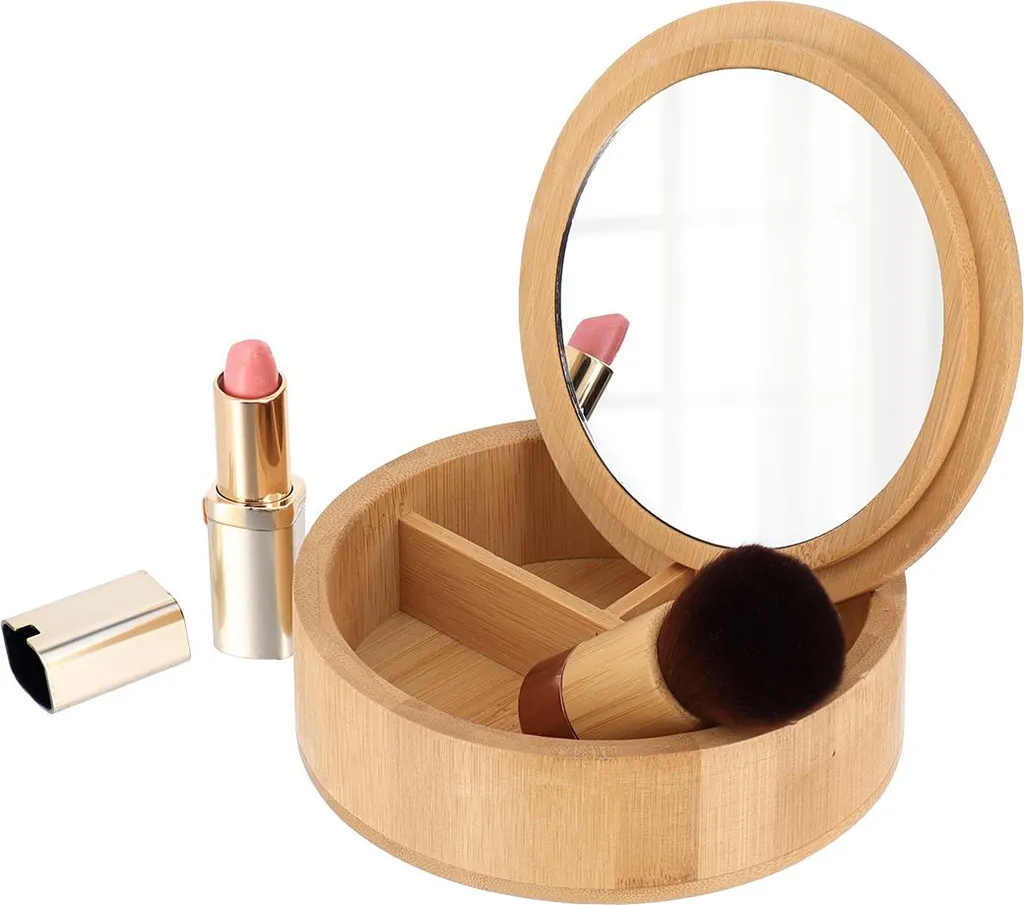 Portagioie TENDANCE Bambù 13x4 cm - Offerta Specchio Integrato