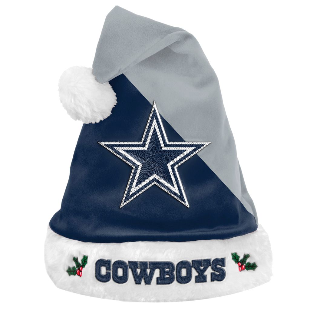 Foco NFL Dallas Cowboys Basic Santa Claus Hat Weihnachtsmann Mütze