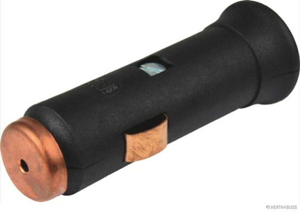 HERTH+BUSS ELPARTS Stecker Autoanhänger adapter 51306018 73mm Kunststoff 20,4mm Blisterpack