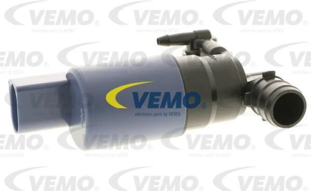 Pompe à eau de lavage robuste VEMO avec connecteur OE d'origine