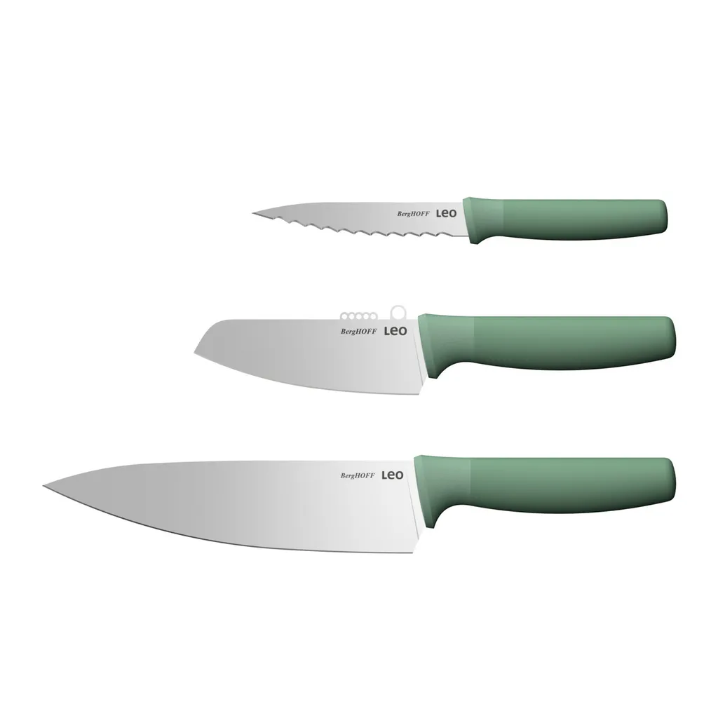 Offerta Set 3 Coltelli BergHOFF 3950529 Forest Acciaio Prezzo - 5