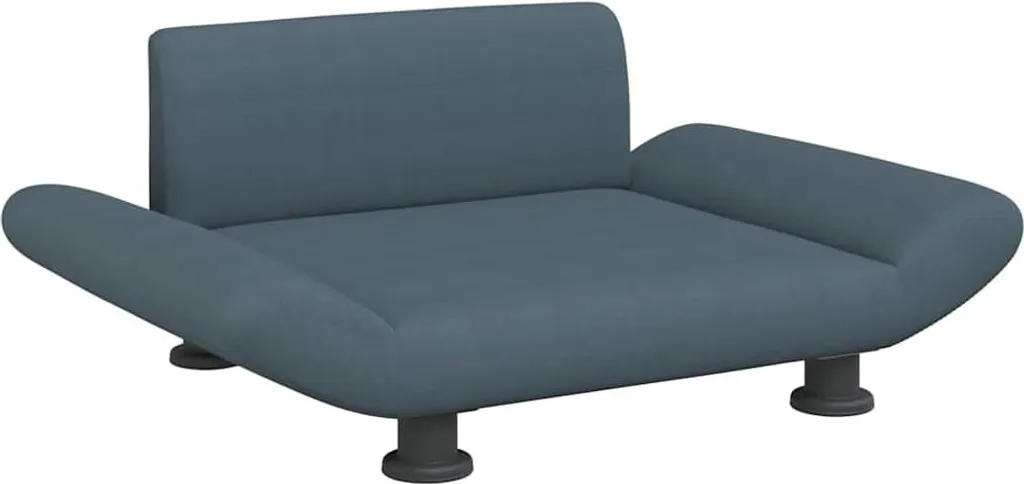vidaXL Letto per Cani Grigio Scuro 70x45x28 cm | Tessuto Morbido
