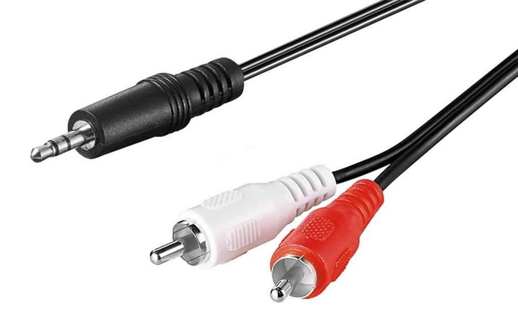 Goobay Audio Adapterkabel AUX, 3,5 mm Klinke zu stereo Produktbild 