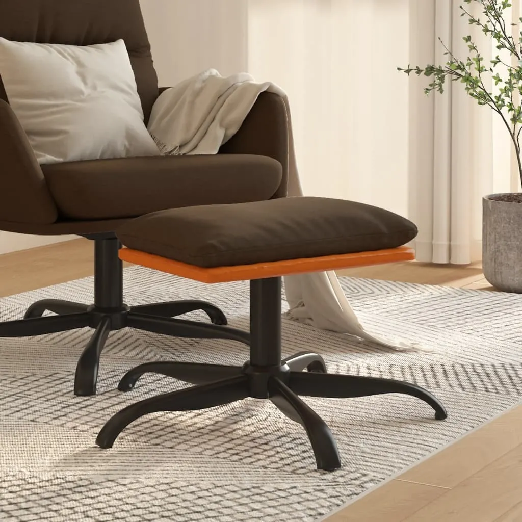 Sgabello vidaXL Marrone 60x60x36 cm | Poggiapiedi per Divano in Offerta