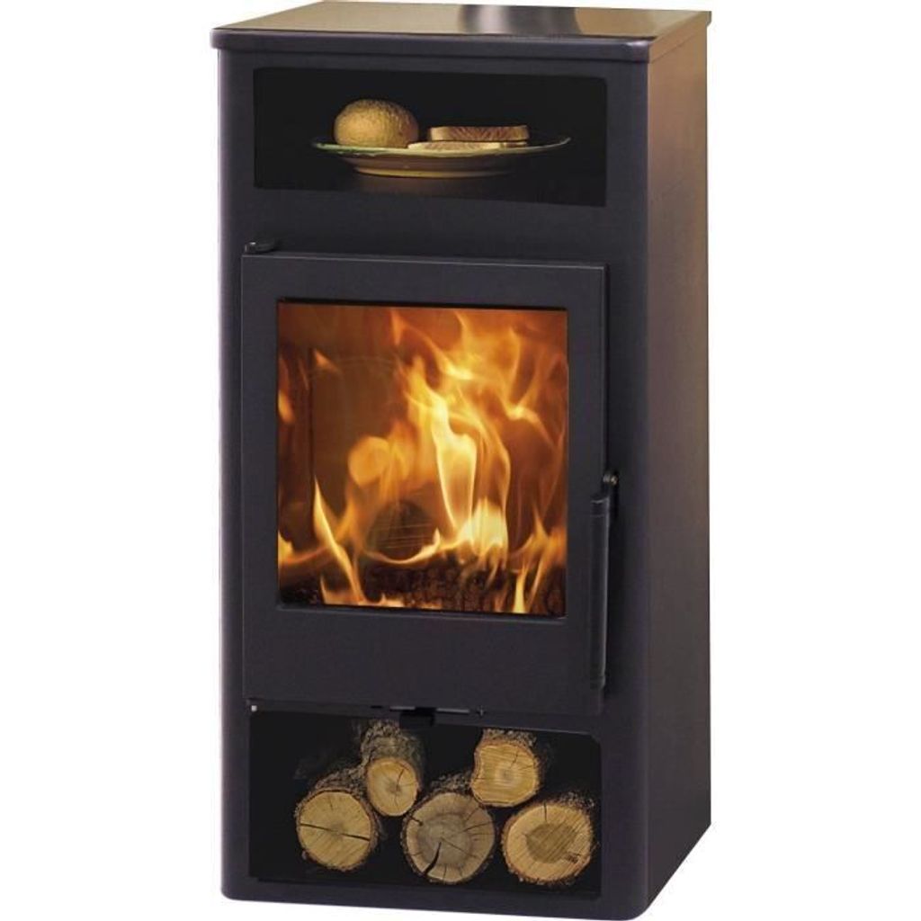 Holzofen - PANADERO - Swan Ecodesign - 5,9 kW - Holzscheite 40 cm