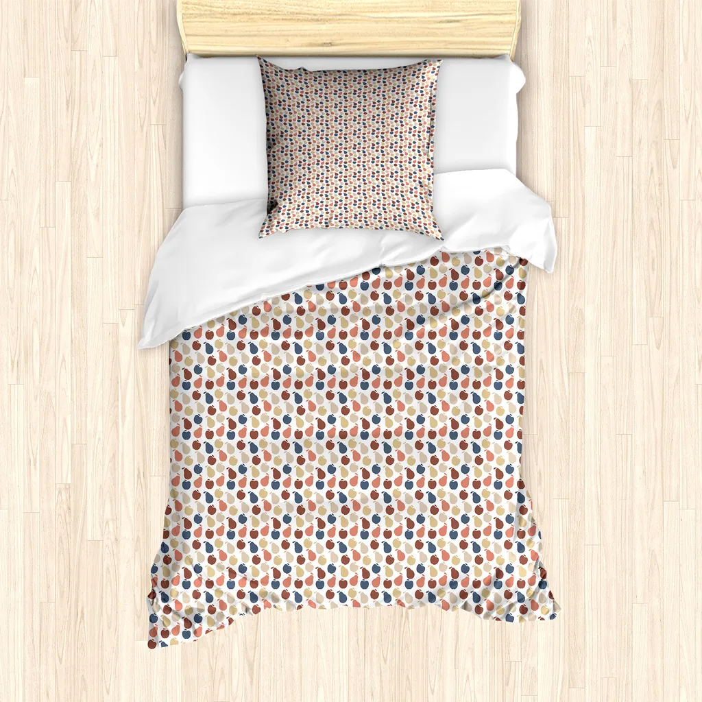 Set Letto Singolo ABAKUHAUS Anti-Acaro Frutta - Ideale per Bambini