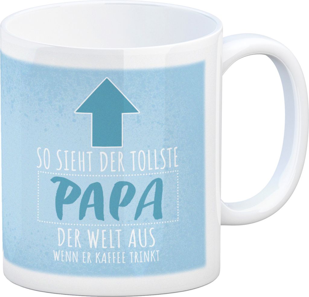 So sieht der tollste Papa der Welt aus wenn er Kaffee trinkt Kaffeebecher