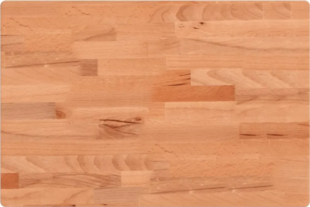 SYFAX™ Piano Tavolo 80x40x4cm in Legno Massello di Faggio Naturale