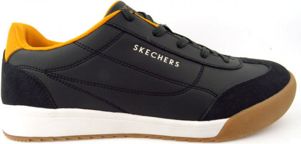 Skechers ZINGER 2 ULTIMATE CLASSIC Herren Hallenschuh in Schwarz, Größe 43
