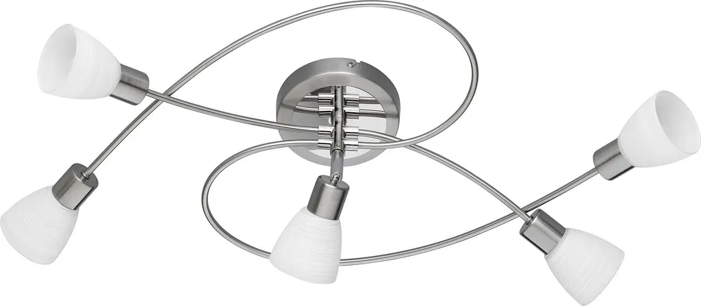 Luminaire de Plafond LED 5 Lampes G9 pour Salon et Chambre à Coucher