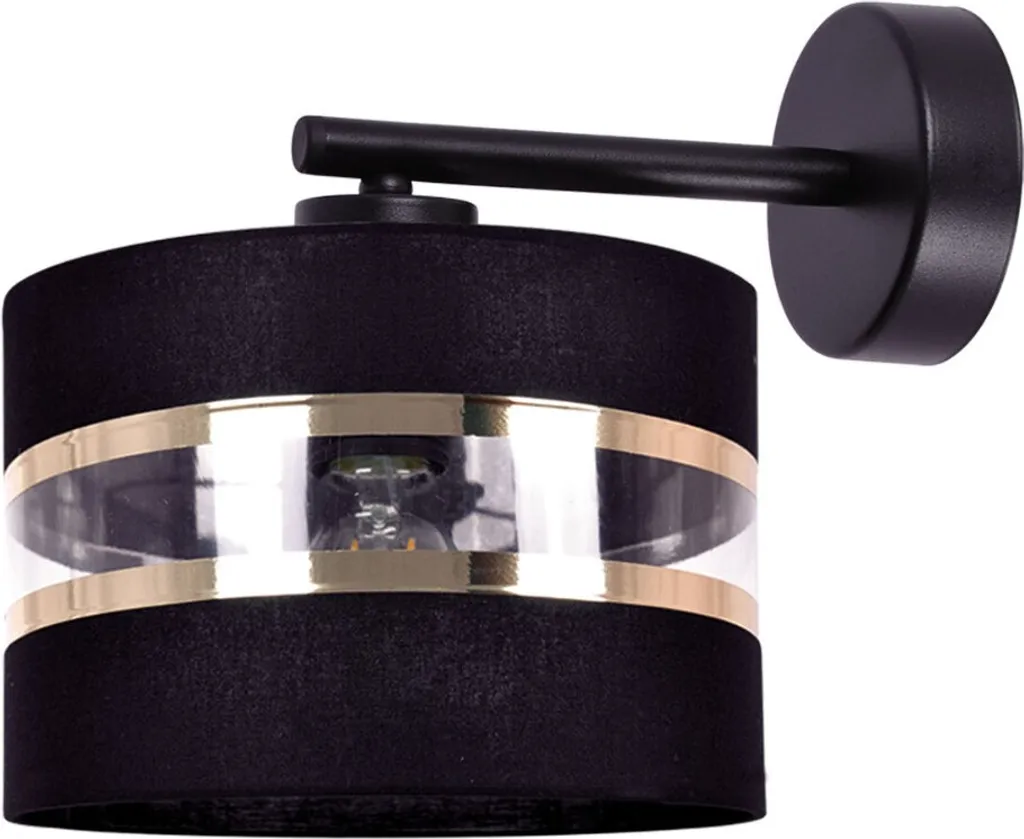 Applique murale K-5204 NICEA noire pour éclairer un intérieur sombre