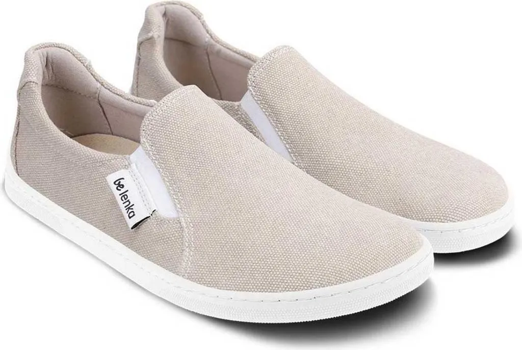 Baskets Barefoot Femme Be Lenka Easy Neo Beige Taille 38 Style Urbain