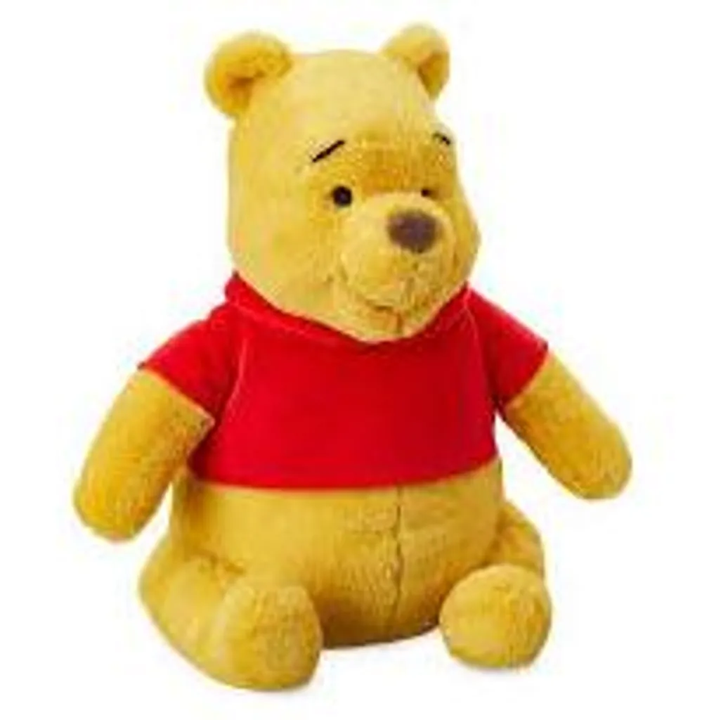 Doudou Winnie l'Ourson en Peluche Douce Originale Disney pour Enfant