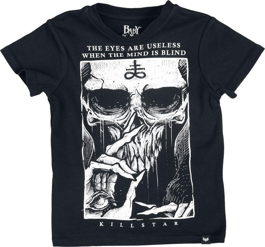 Baby Bat by Killstar T-Shirt Herren Mini Blind Mind T-Shirt schwarz 98/104