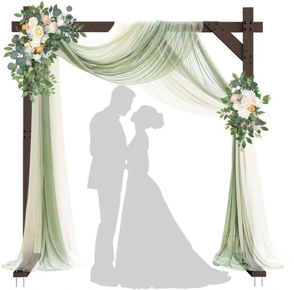 Holzeneckige Dekoration für Hochzeit und Garten mit rüstigem Aussehen