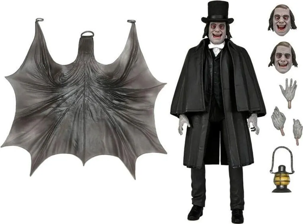 NECA Londres après minuit figurine Ultimate Professeur Burke 18 cm