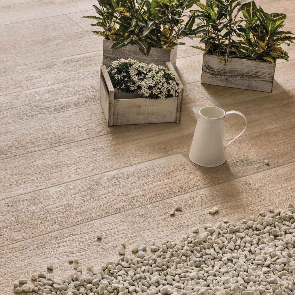 Fliesen Holzoptik Beige 24x120 cm CASA39 Rondine Greenwood