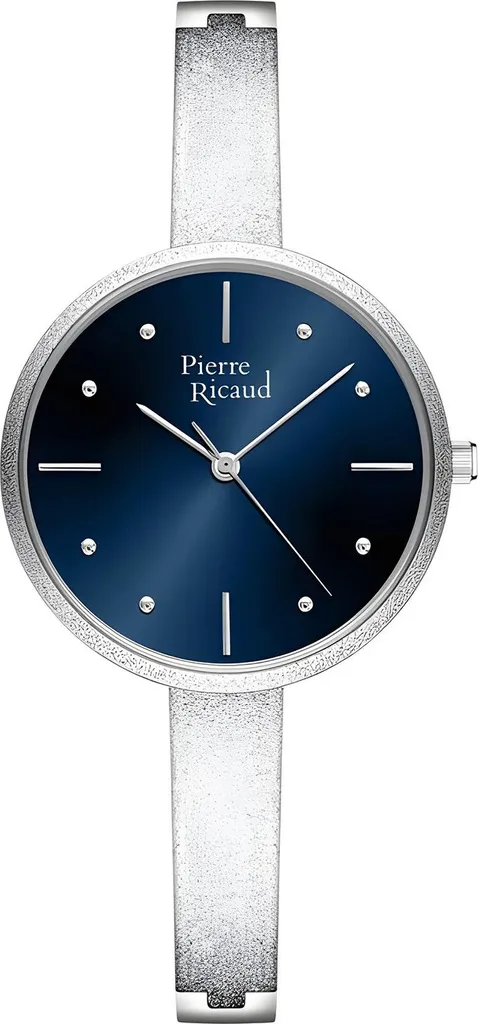 Orologio Donna Pierre Ricaud P22037.5195Q Argento Blu Minimal