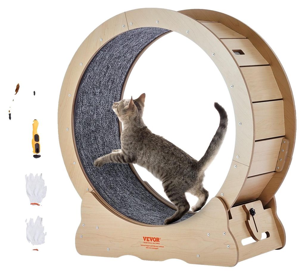 Home trainer pour chats VEVOR, tapis roulant pour chats Image du produit 