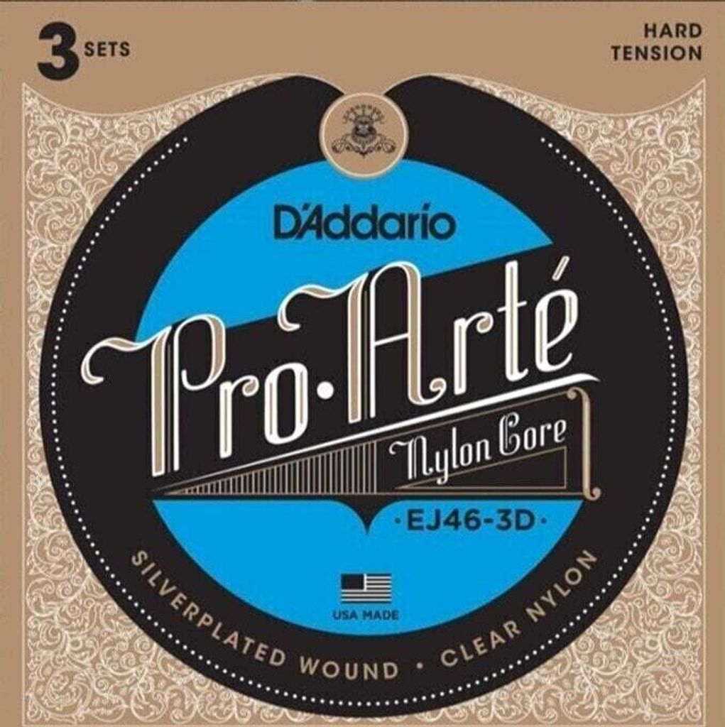 D'Addario EJ46-3D Struny Nylonowe do Gitary Klasycznej Zdjęcie produktu 