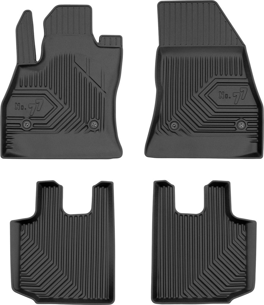 FROGUM Gummimatten Autofussmatten für Fiat 500L ab 2012