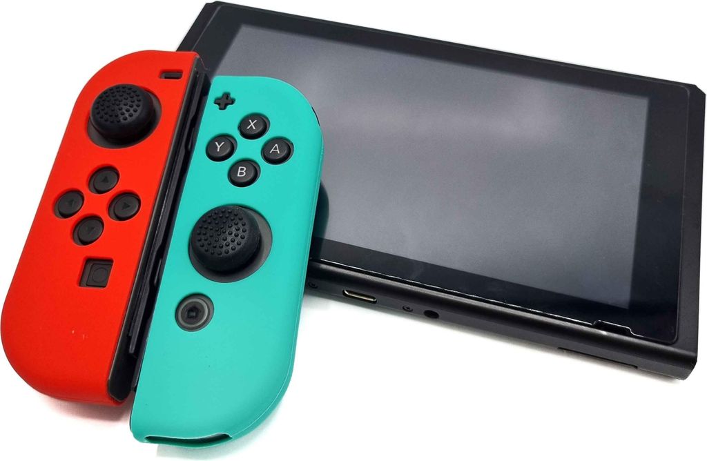 Hüllen & Skins für Nintendo Switch 1 – Performance-Gaming-Hülle – Soft Grip-Abdeckungen – Rutschfestes Joy-Con-Controller-Zubehör – Kob...
