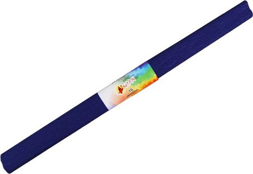 Geknittertes Seidenpapier 50x200 Shan Marineblau - 16