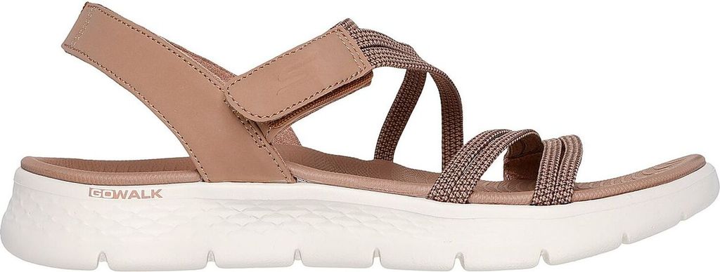 Skechers Go Walk Flex Sandal Emma Braun TAN Größe EU 39 Produktbild 