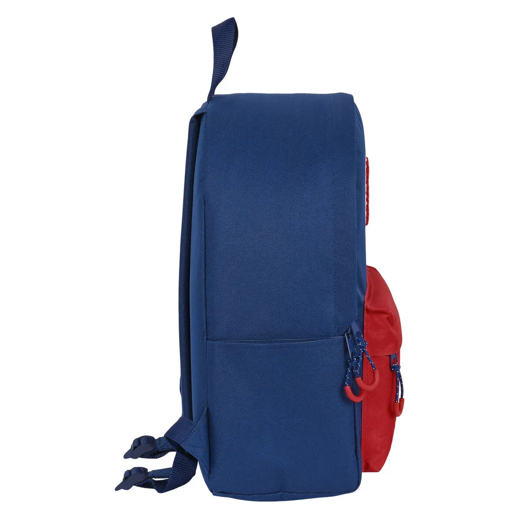 Borsa Laptop Professionale Safta 14.1" | Rosso e Blu Navy Elegante - 3
